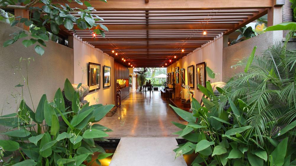 Villa Sarasvati - Villa entrance